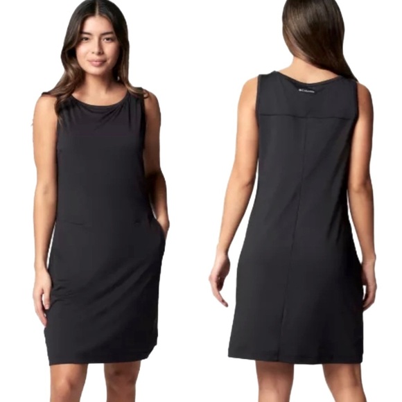 Columbia Dresses & Skirts - COLUMBIA Black Chill River Exercise Dress Size S